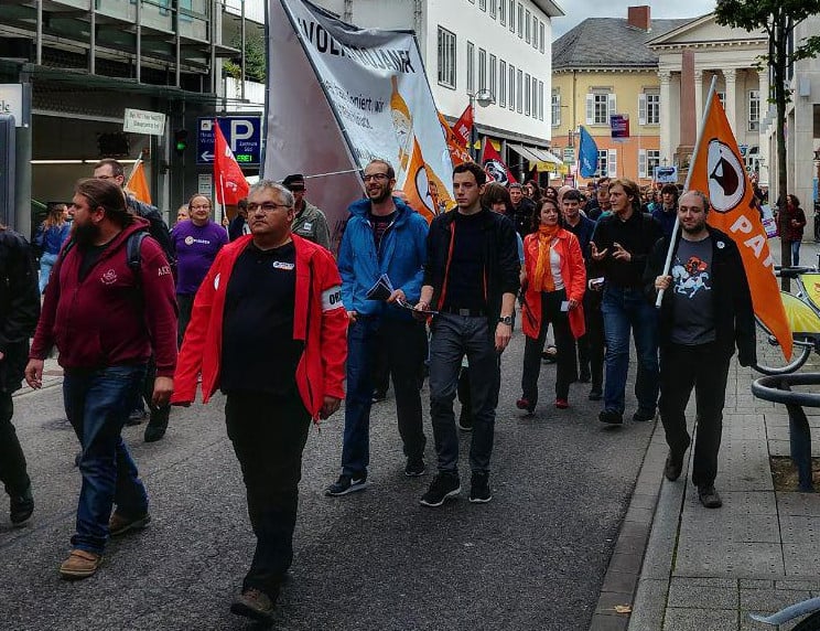“Freiheit 4.0 – Rettet die Grundrechte!”: Piraten demonstrieren in Karlsruhe
