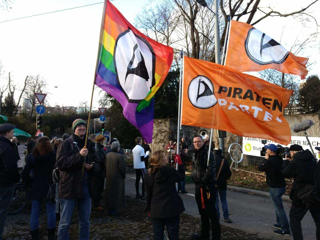 Feinstaubdemo 2018 – Piraten engagiert gegen Feinstaub