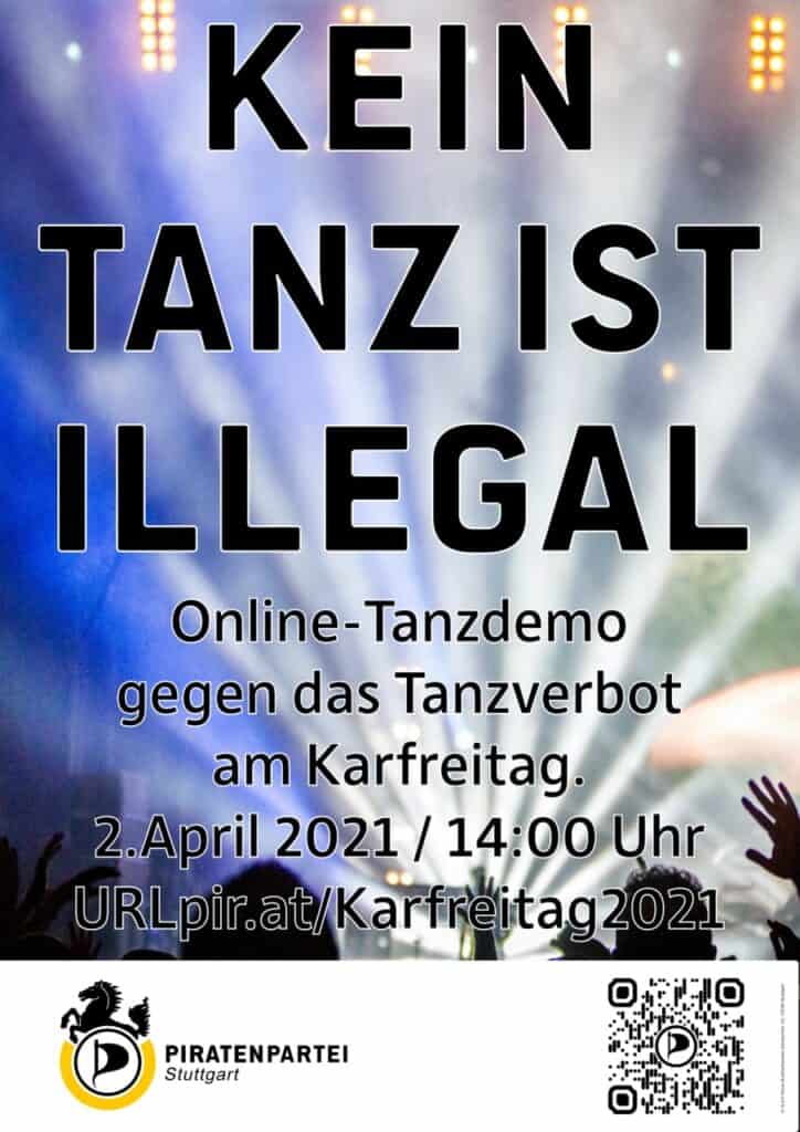 Kein Tanz ist illegal - Online Tanzdemo