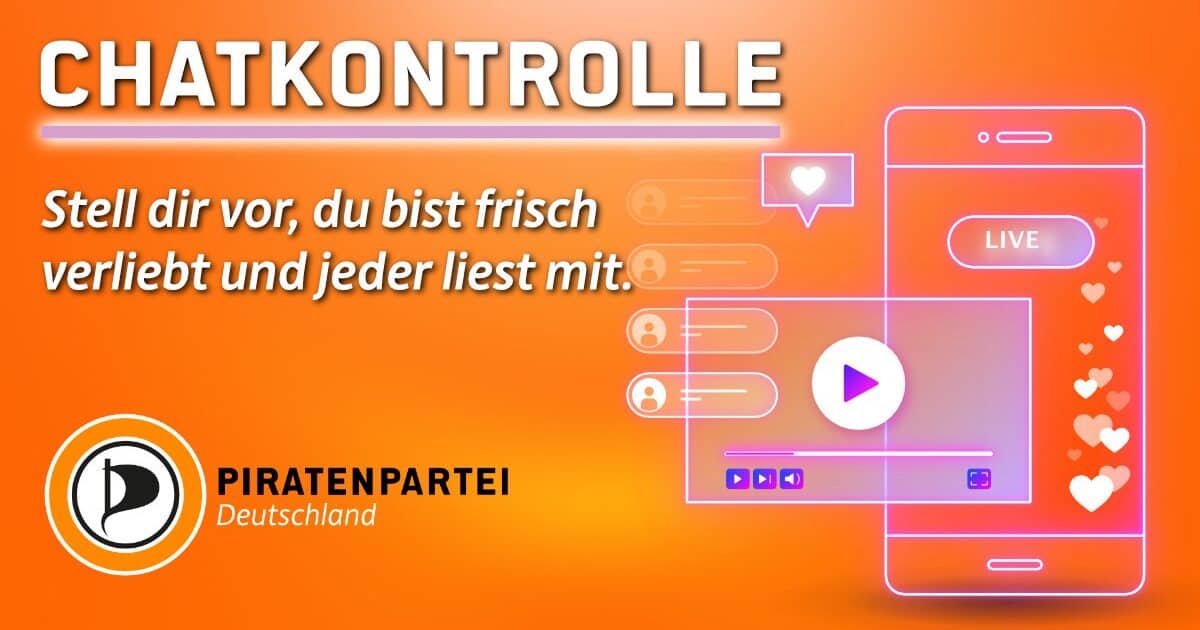 Achtung – Chatkontrolle!