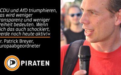 Beitrag von Patrick Breyer zum Ausgang der EU-Wahl