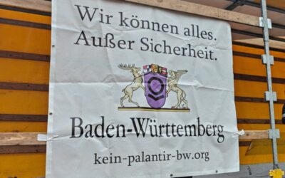 Piratenpartei Baden-Württemberg 7 Grüne und CDU öffnen Palantir den Zugriff auf Bürgerdaten